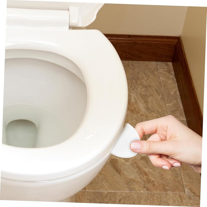 2Pcs ABS Toilet Lid Lifter Handles Replacement Parts Portable Clean Healthy Bathroom - Image 5